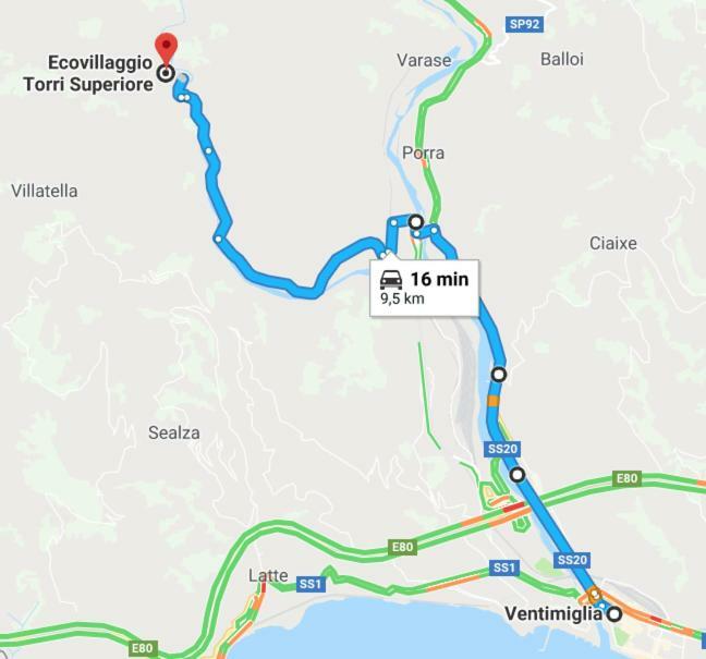 Ecovillaggio Torri Superiore Екстер'єр фото